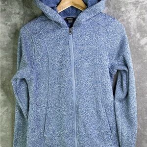 Eddie Bauer Soft Blue Fleece Jacket